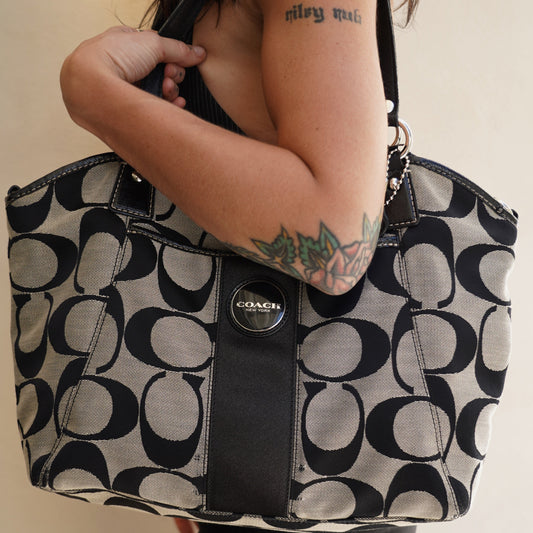 Signature Jacquard Tote