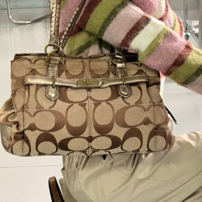 Coach Signature C Carryall Tote