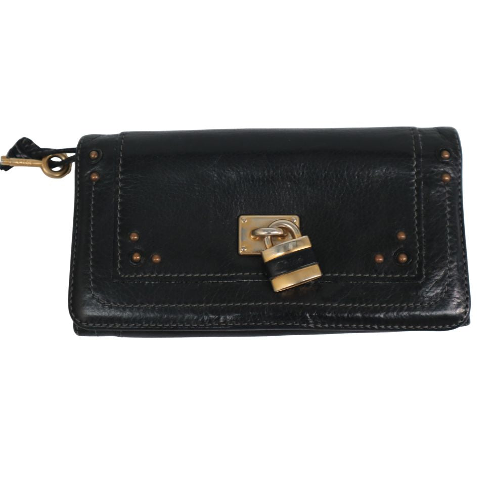 Paddington Leather Foldover Long Wallet