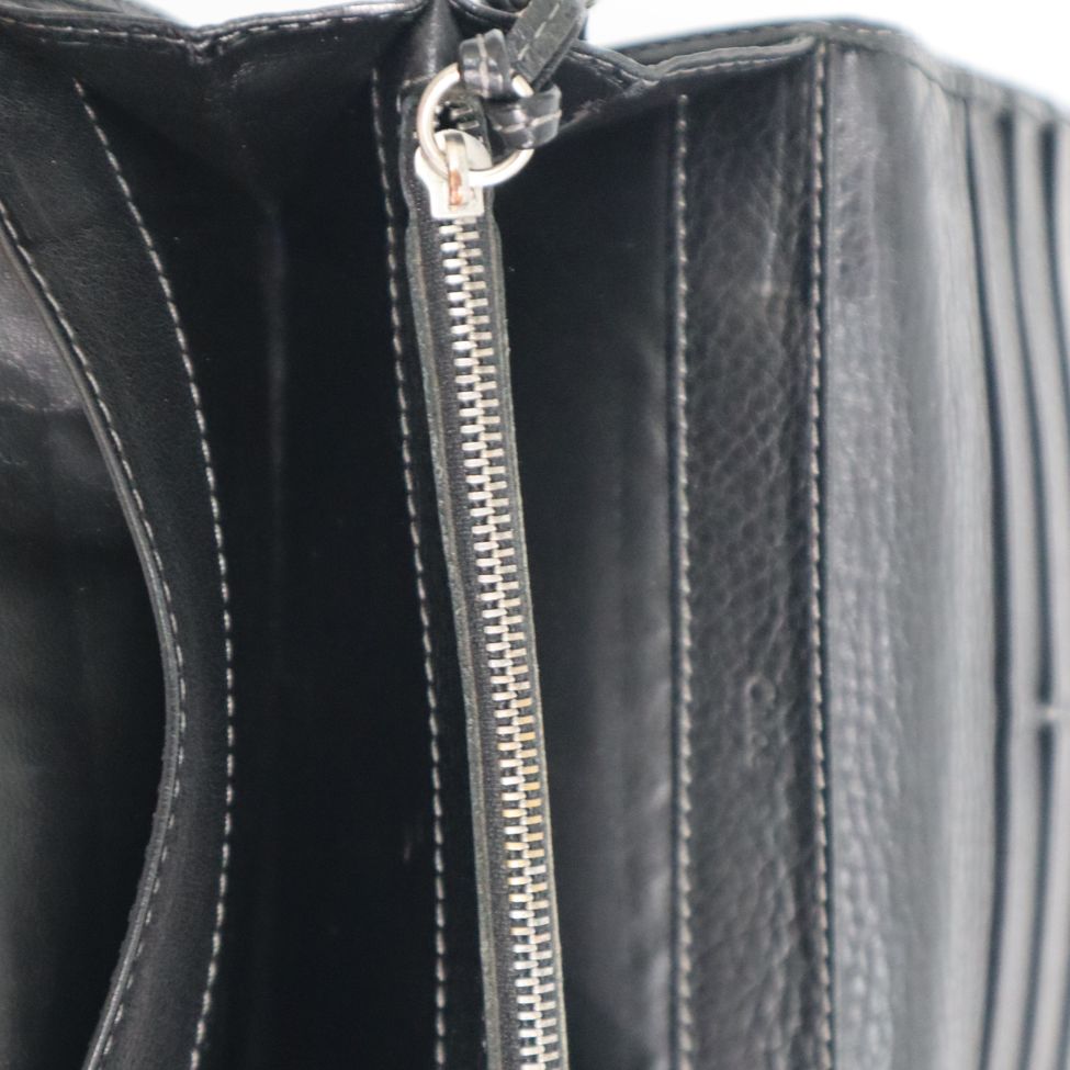Paddington Leather Foldover Long Wallet