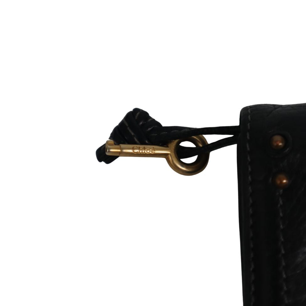 Paddington Leather Foldover Long Wallet
