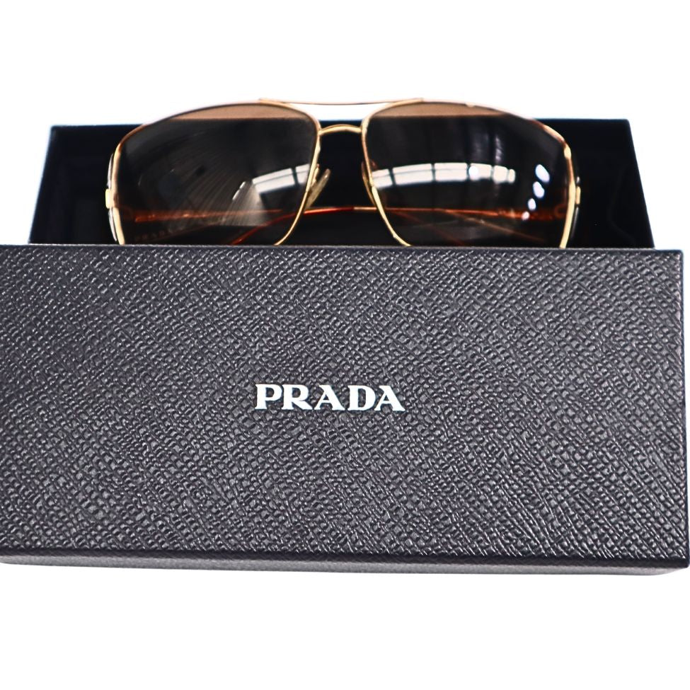 Prada SPR 55H Tortoise Shell Aviator