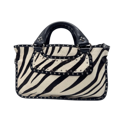 Rare Limited Edition Omotesando Celine Zebra Print Boogie Bag