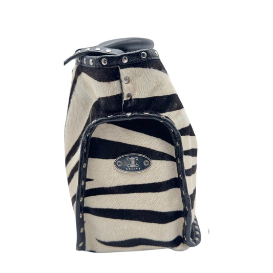 Rare Limited Edition Omotesando Celine Zebra Print Boogie Bag