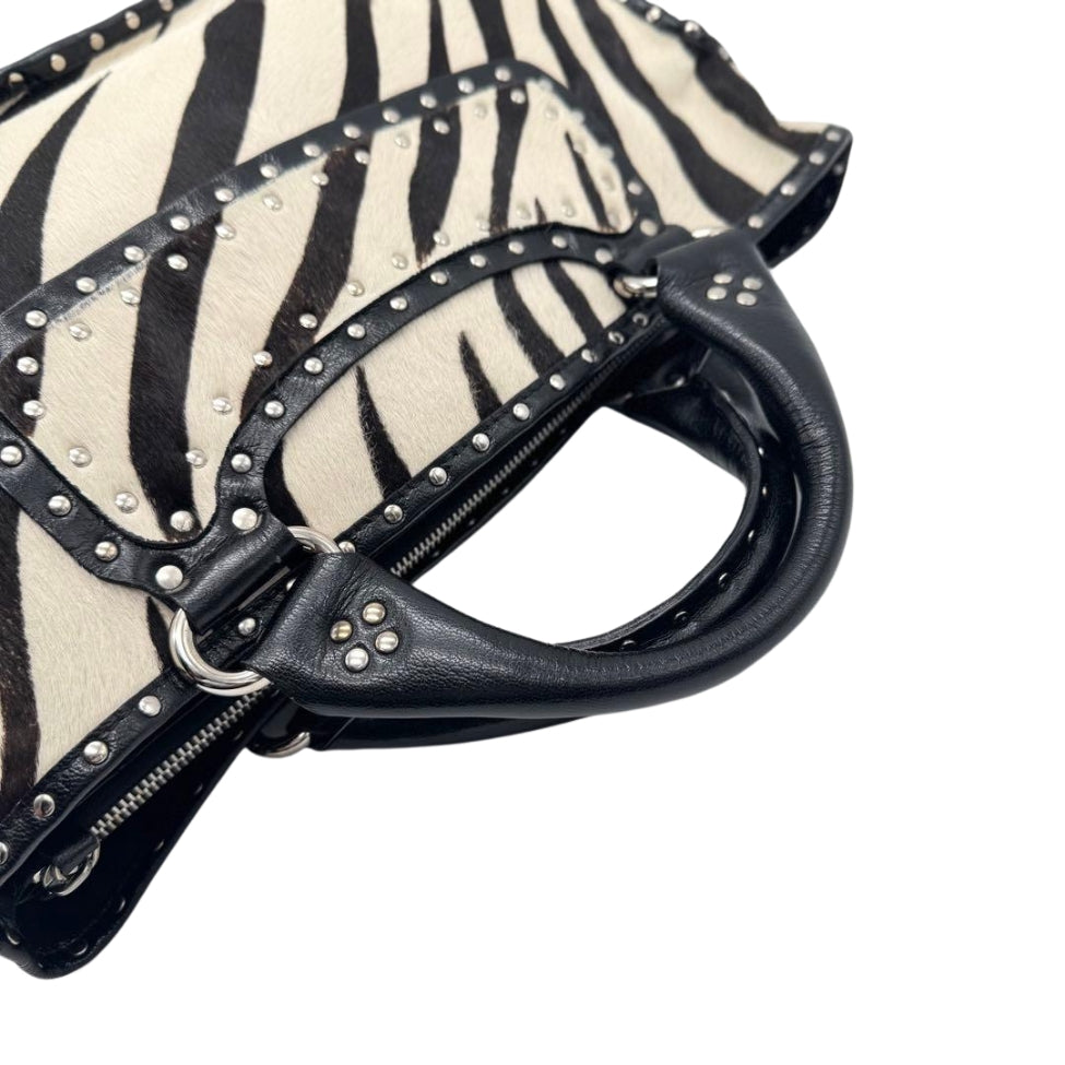 Rare Limited Edition Omotesando Celine Zebra Print Boogie Bag