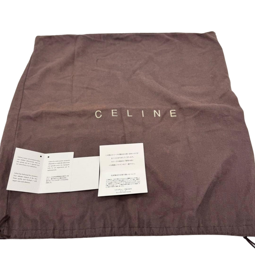 Rare Limited Edition Omotesando Celine Zebra Print Boogie Bag