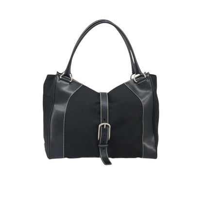 Prada Buckled Satchel Tote Bag