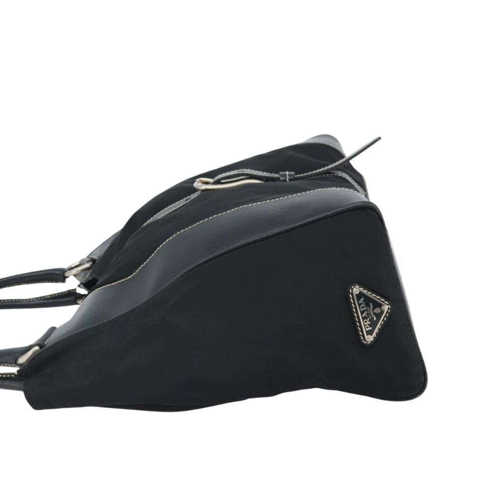 Prada Buckled Satchel Tote Bag