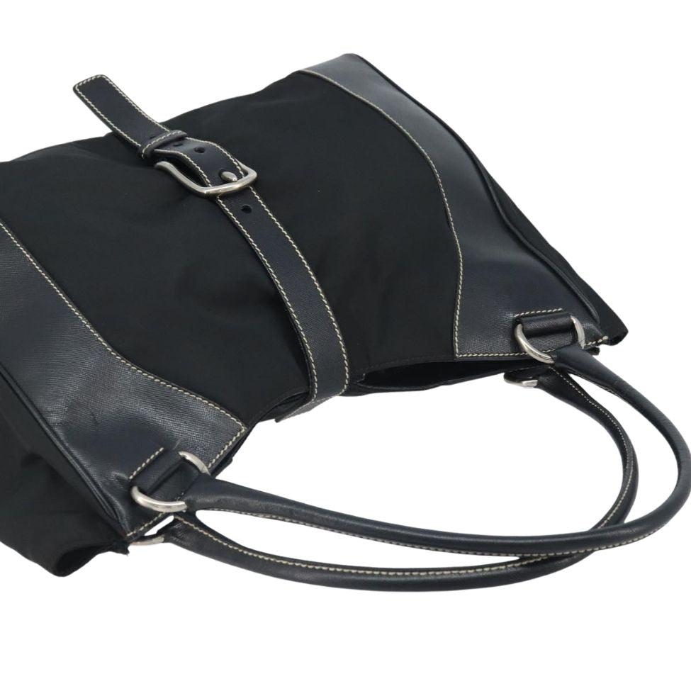 Prada Buckled Satchel Tote Bag