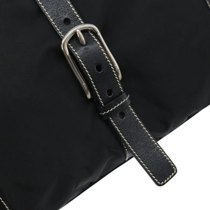 Prada Buckled Satchel Tote Bag