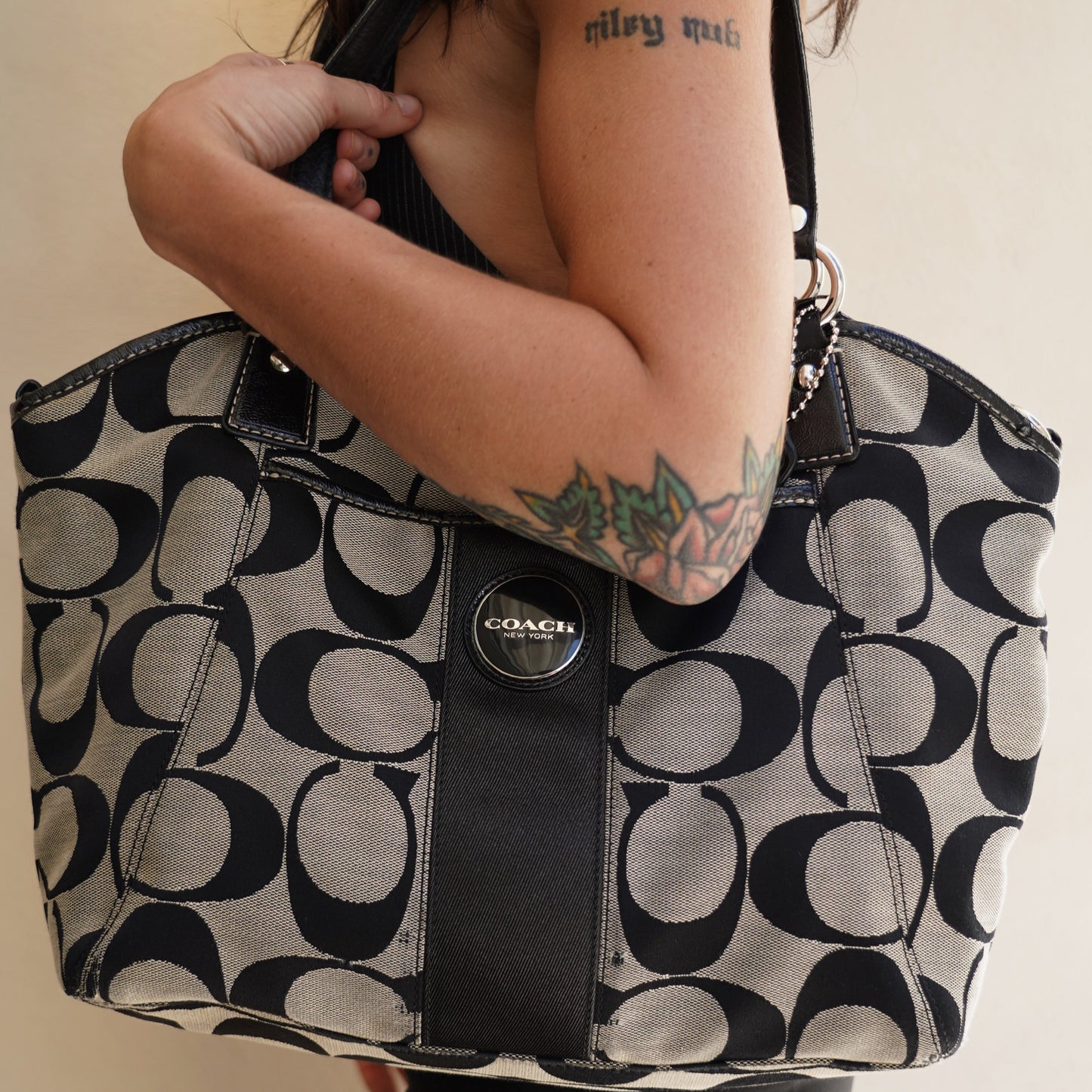 Signature Jacquard Tote