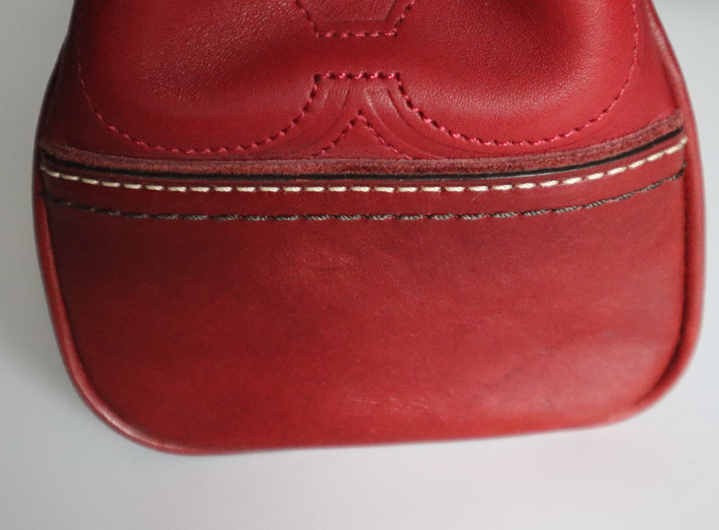 Hampton Signature Red Satchel