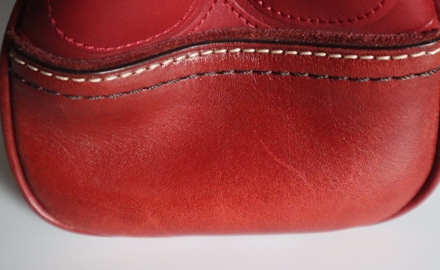 Hampton Signature Red Satchel