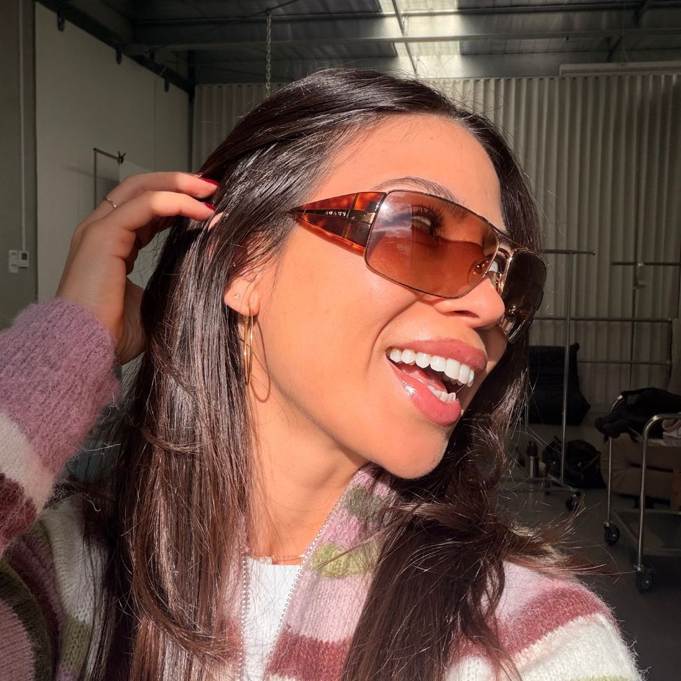 Prada SPR 55H Tortoise Shell Aviator